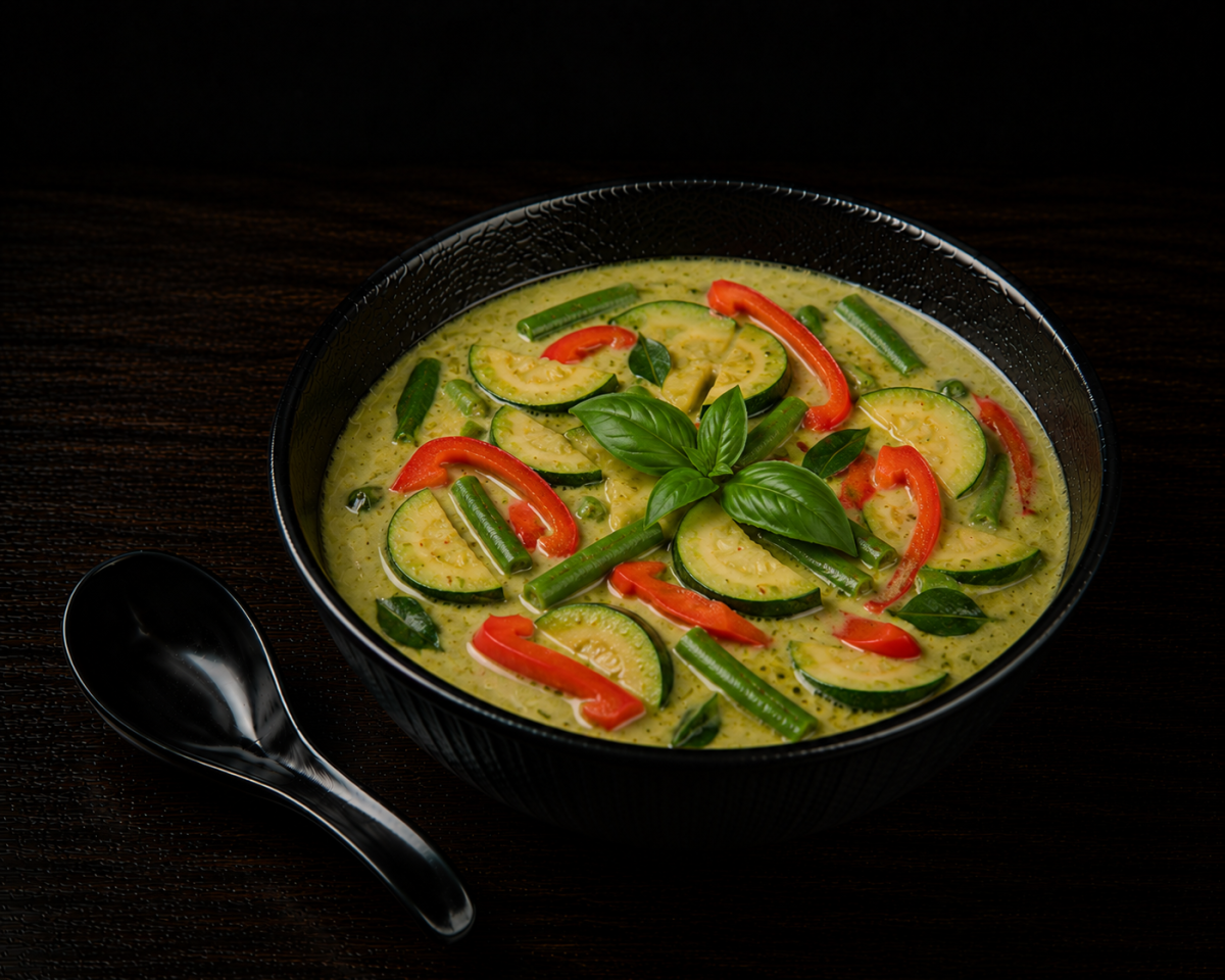 Groene curry vegetarisch